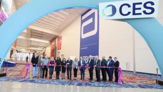 Corte de cinta inaugural del CES 2026.