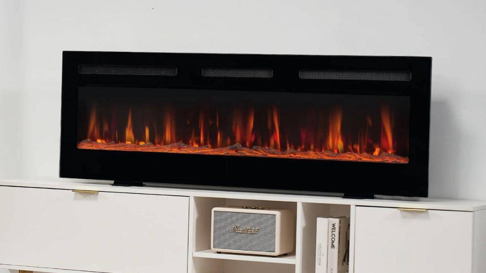 Siempre quisiste una chimenea y nunca pudiste: esta es la versión eléctrica perfecta para cualquier piso