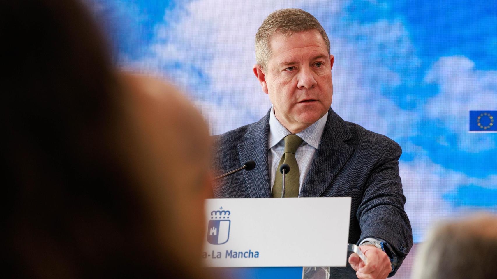 Emiliano García-Page, presidente de Castilla-La Mancha.