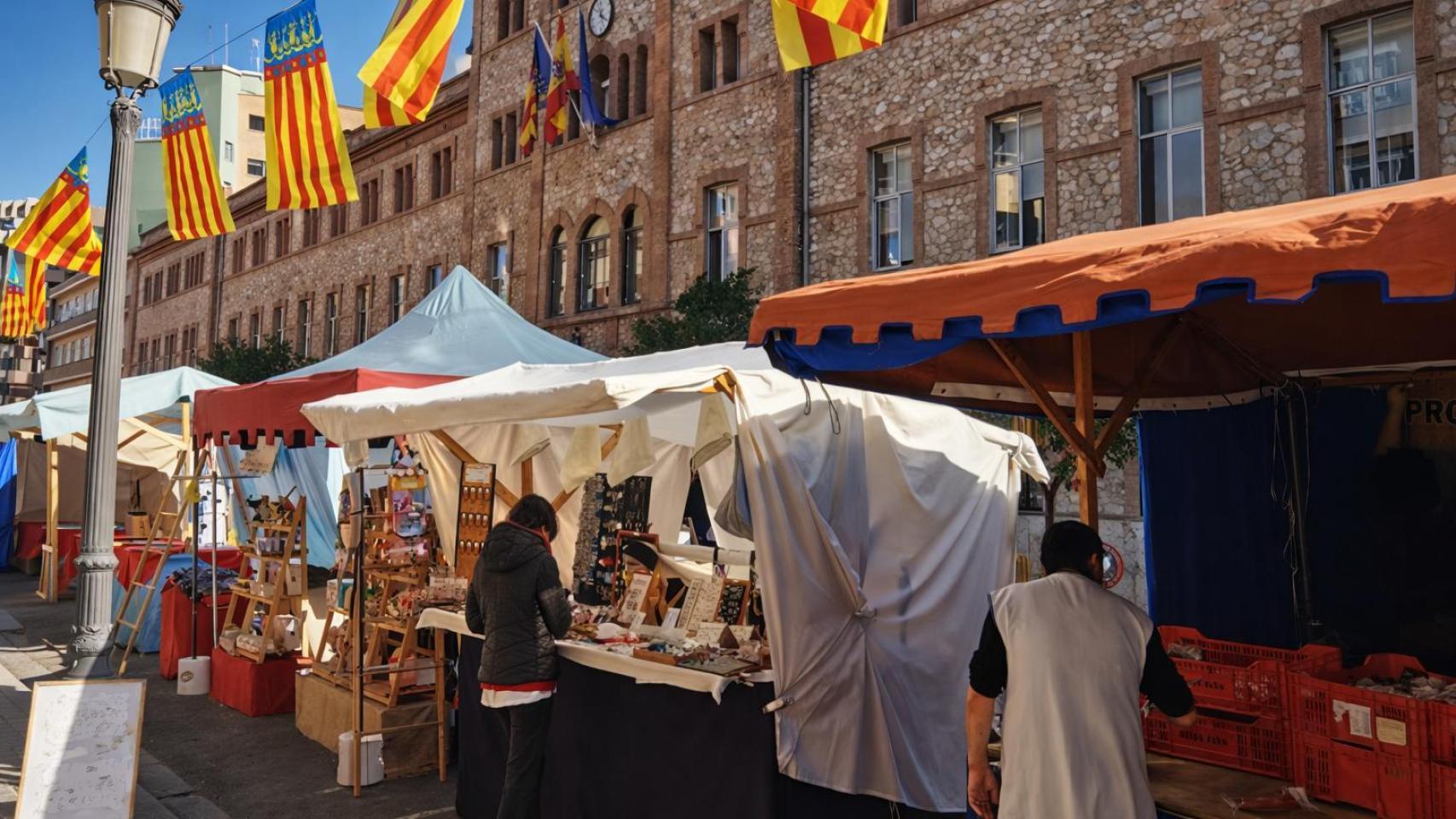 El mercado tradicional que regresa a Valencia. Hermandad San Antonio Abad
