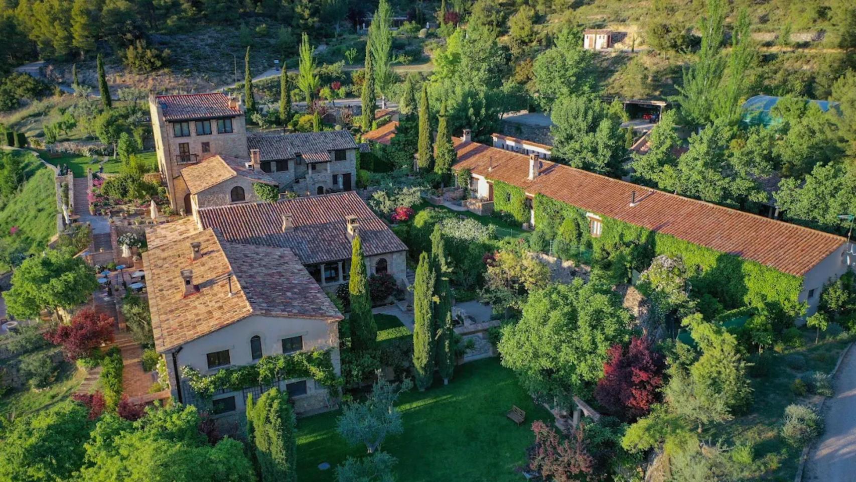 El establecimiento visto desde el aire
