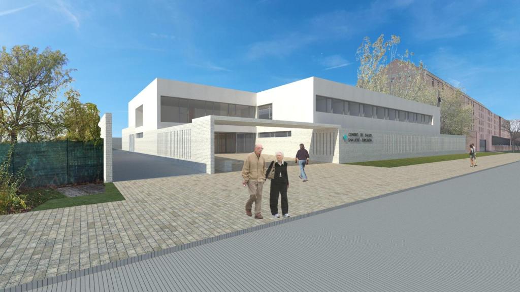 Imagen del nuevo centro de salud que se estrenará en Salamanca.