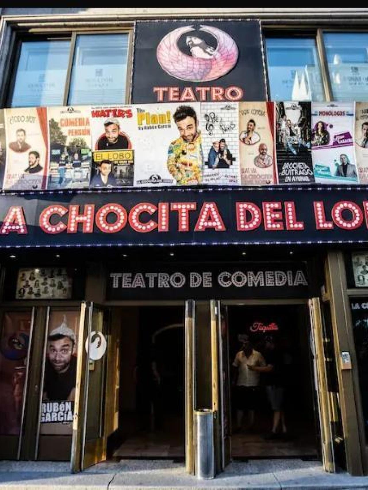 Antigua fachada de La Chocita del Loro.