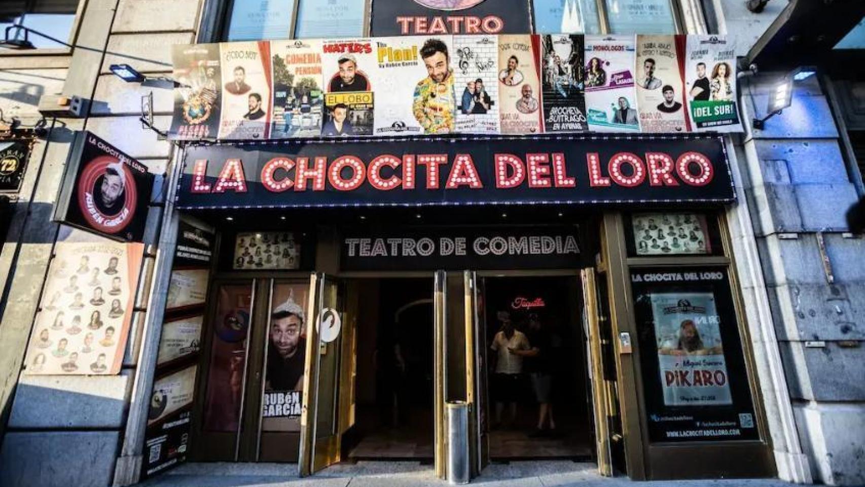 Antigua fachada de La Chocita del Loro.