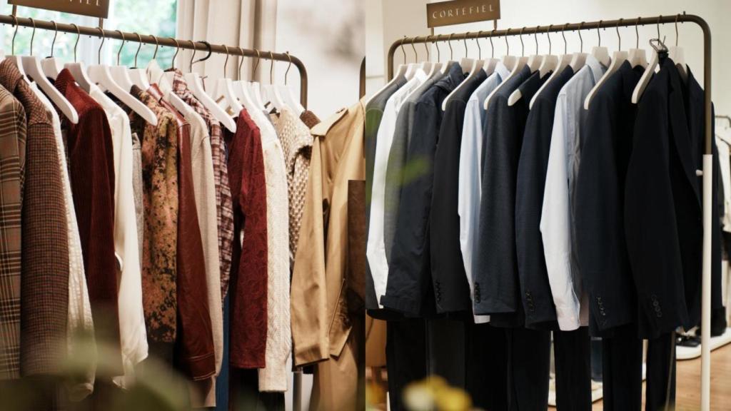 Imagen de algunas prendas de la marca.