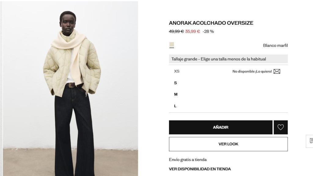 Anorak acolchado. REF. 17085794