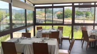 Restaurante Veiramar, en Arcade, parroquia de Soutomaior (Pontevedra)