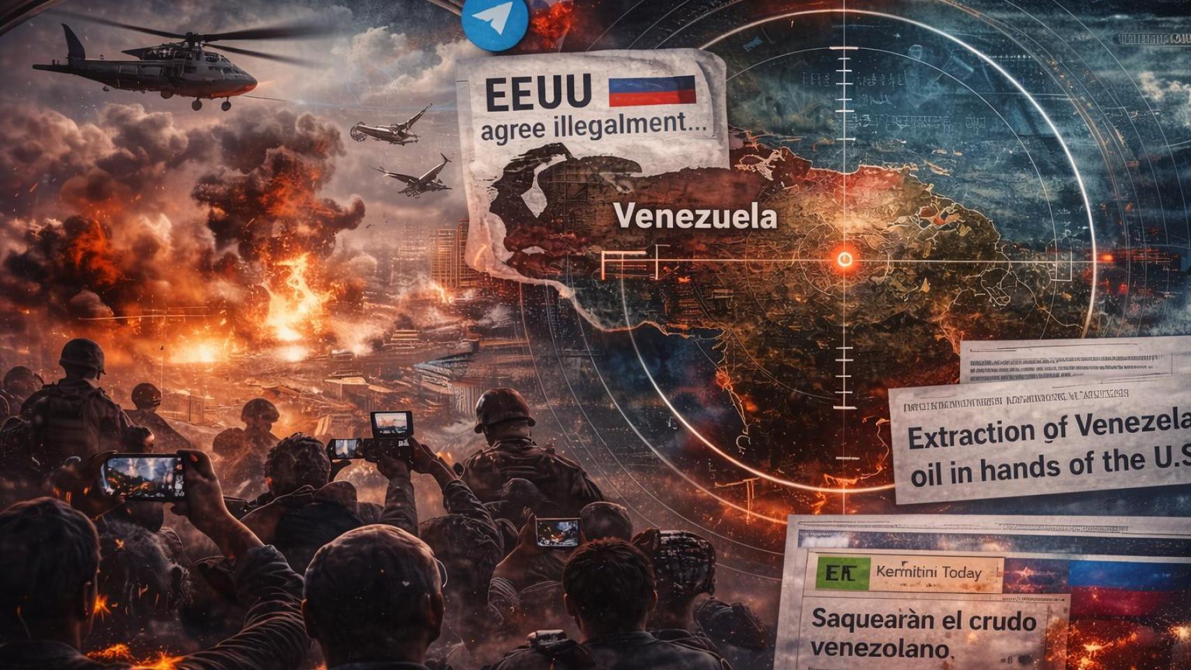 El Krelim emplea la guerra híbrida para influir en el ataque EEUU a Venezuela