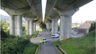 Viaducto de Porto, en la VG-20