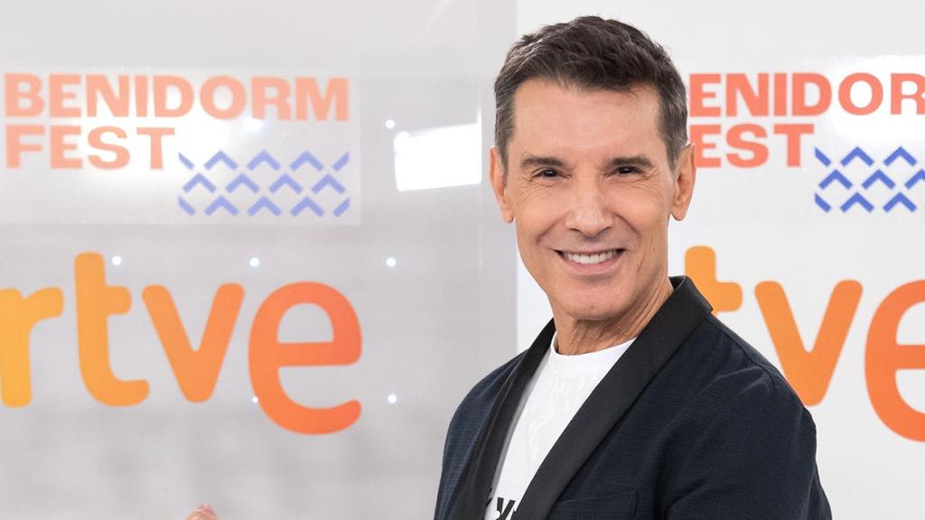 Jesús Vázquez, presentador del Benidorm Fest 2026.