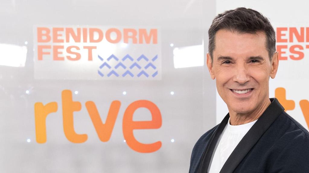 Jesús Vázquez, presentador del Benidorm Fest 2026.