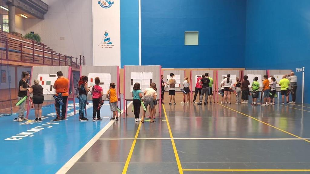 Actividad de The Cutarc Team en el Frontón de la Torre.