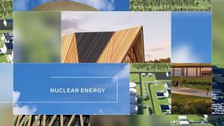 Ilustración del plan de energía nuclear de Meta.