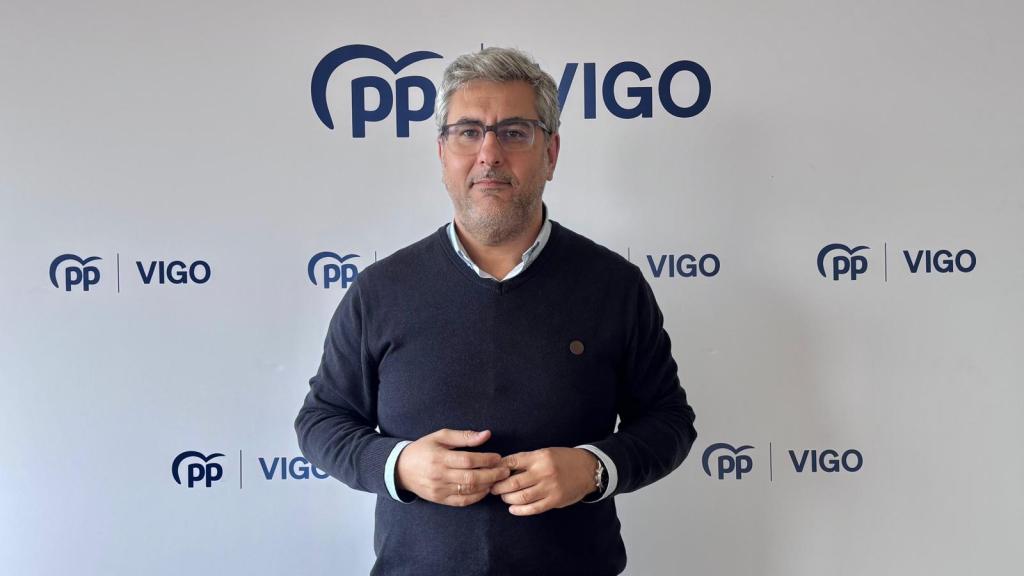 Portavoz municipal del PP de Vigo, Miguel Martín