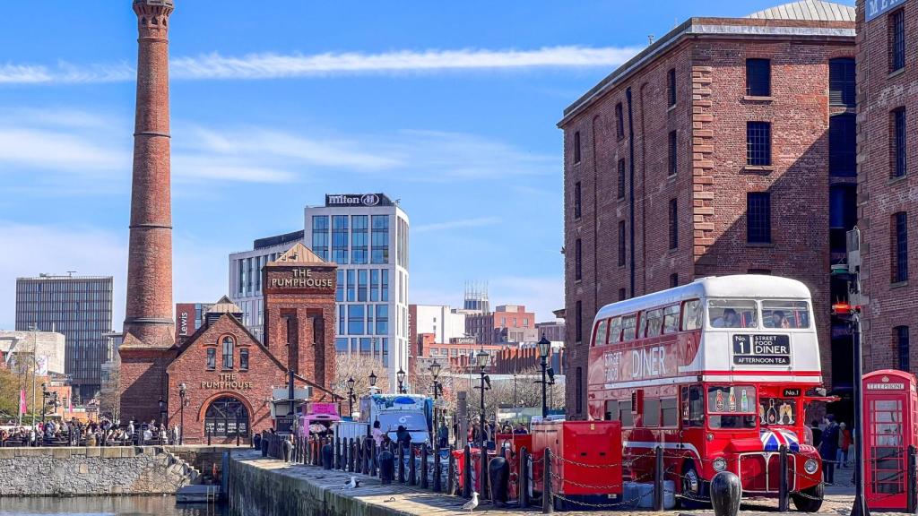 Alrededores del Albert Dock en Liverpool.