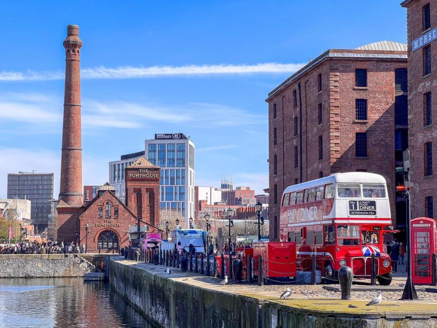 Alrededores del Albert Dock en Liverpool.