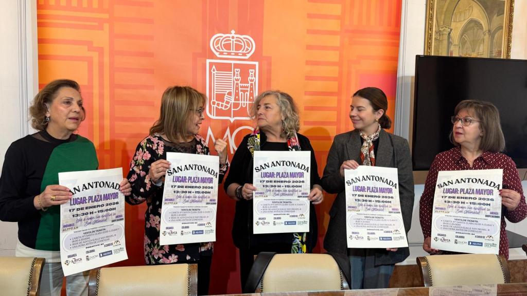 Cartel de la presentación de la San Antonada