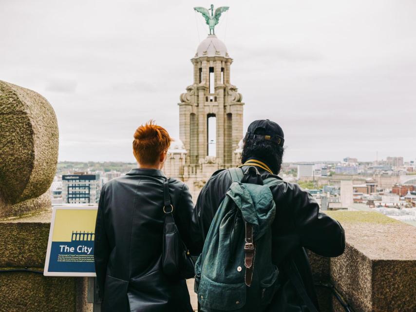 Vistas desde el Royal Liver Building.