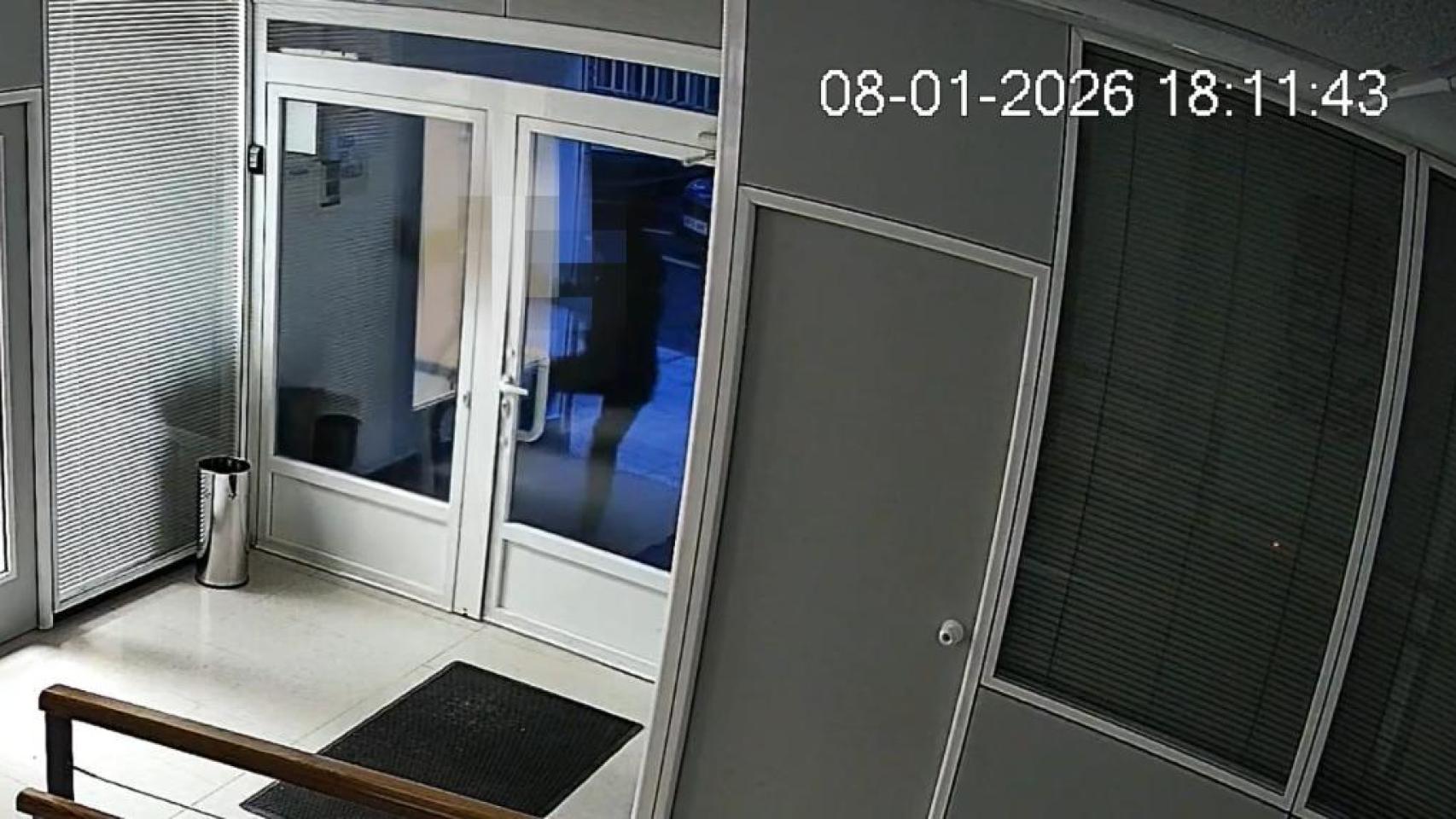 Ataque a la sede del PSOE de Guadalajara.