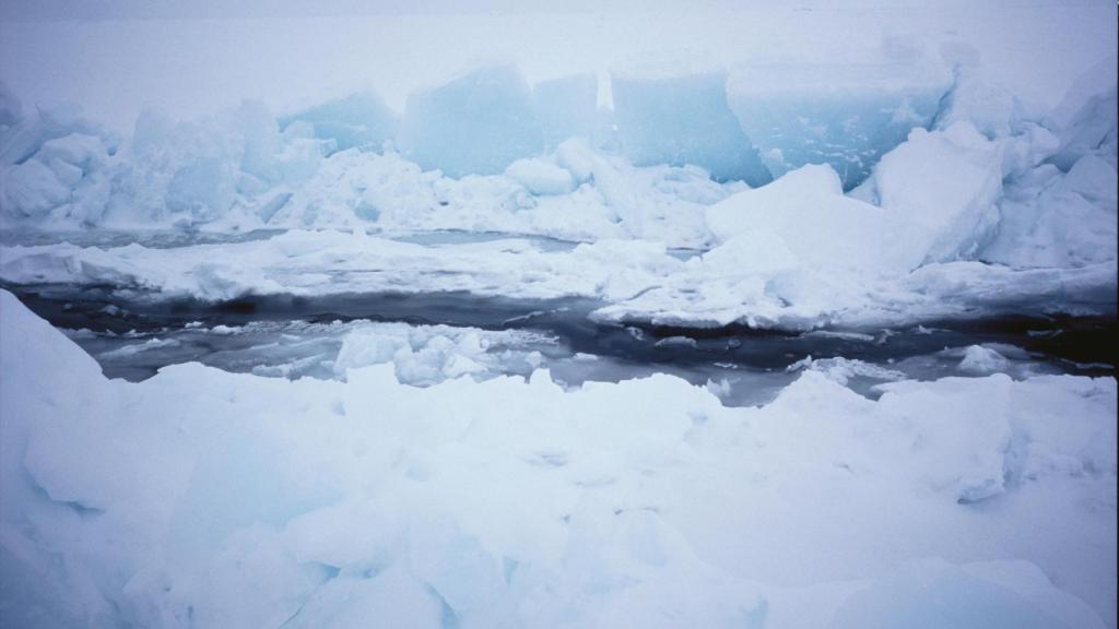 Un momento de la expedición de Erling Kagge y Børge Ousland en 1990. Foto: Erling Kagge