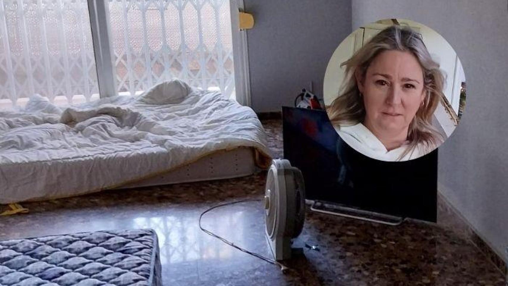 El piso de Silvia, tras el paso de unos okupas. EE