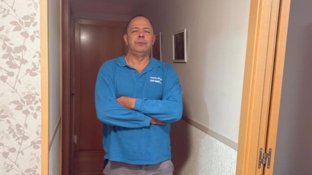 Juan Barato, colombiano que vive en Zaragoza.