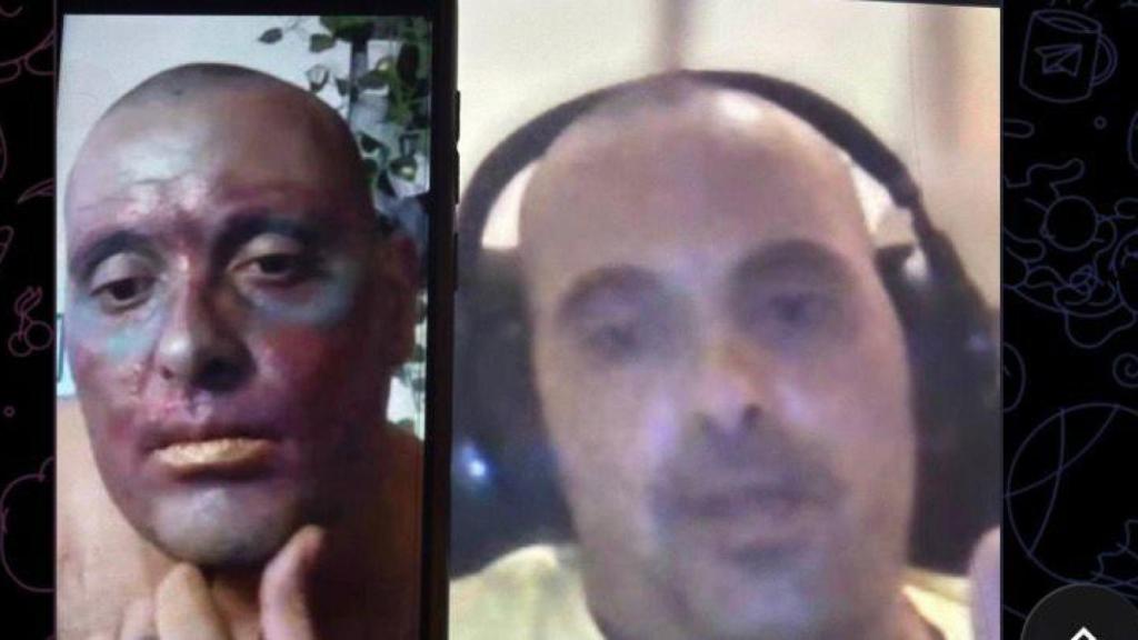 Algumas das humilhações a que Sergio Jimenez se submeteu no Meet ao vivo.