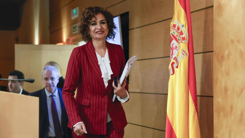 María Jesús Montero, vicepresidenta primera y ministra de Hacienda.