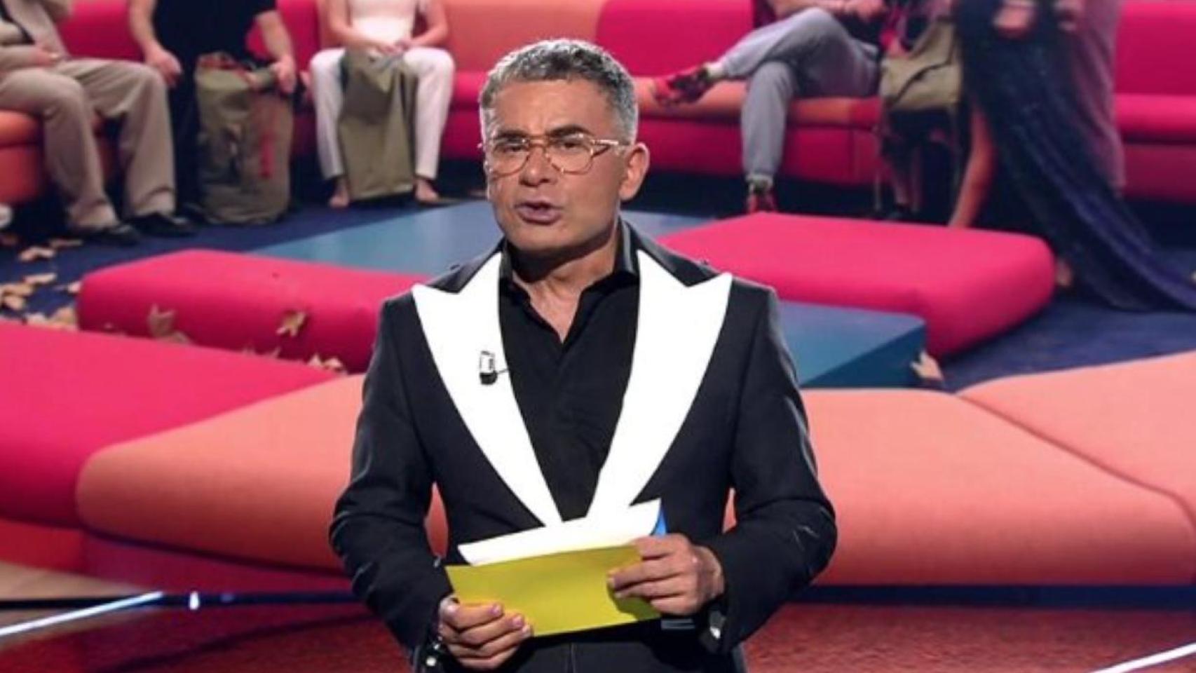 Jorge Javier Vázquez, durante la gala de estreno de 'GH DÚO'.