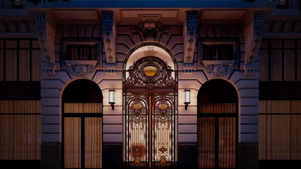 Así lucirá la entrada al Club Metrópolis.