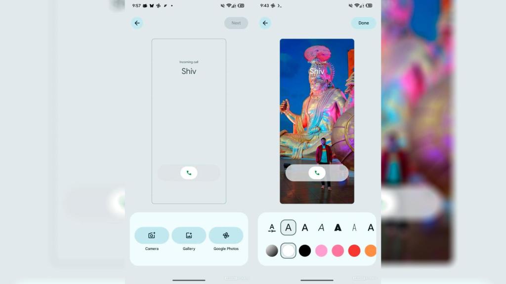 Imagen que muestra a quién se mostrará la tarjeta de contacto