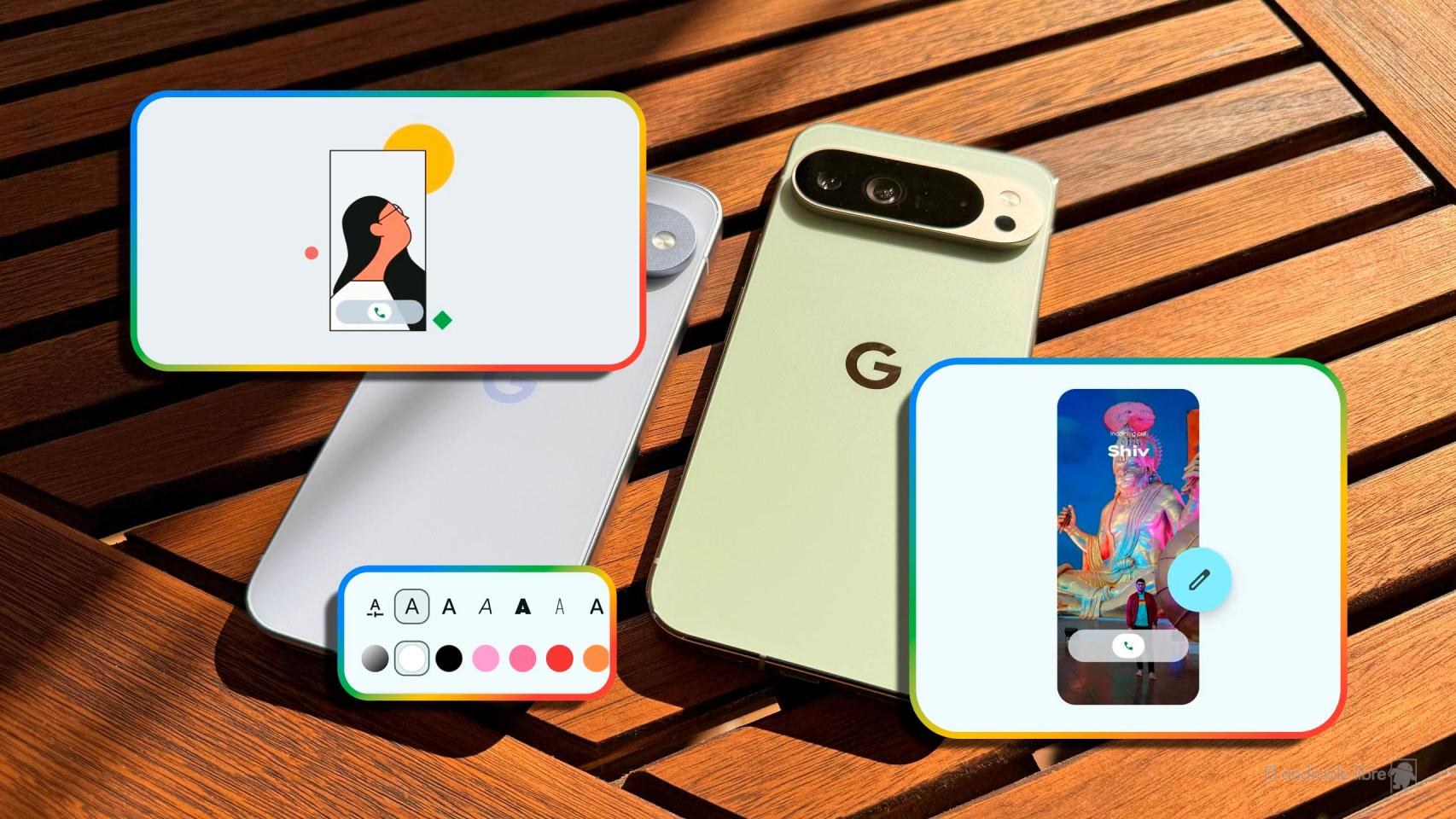 Fotomontaje inspirado en las tarjetas de contacto