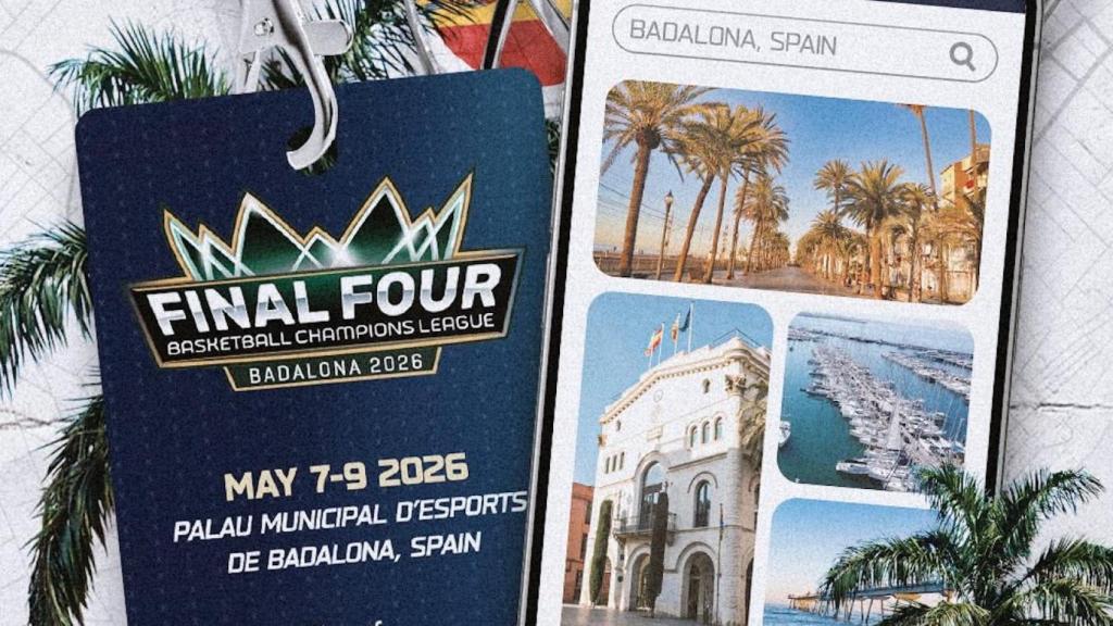 La Final Four de la BCL se jugará en Badalona.