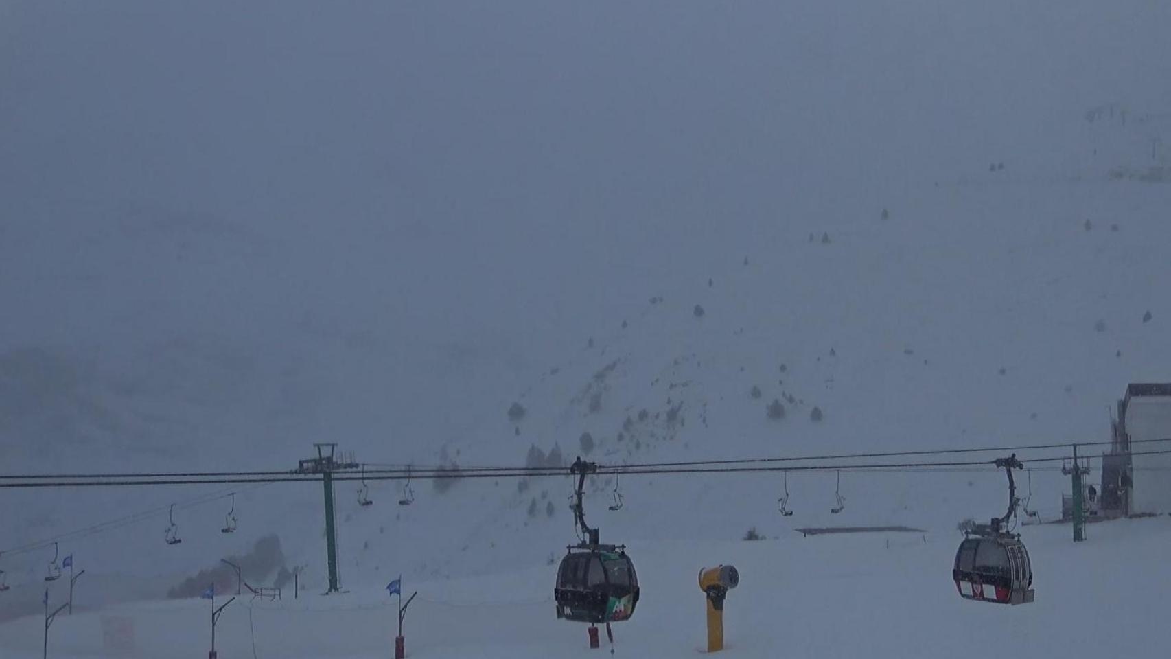 Así se encuentra le estación de esquí Formigal-Panticosa este sábado