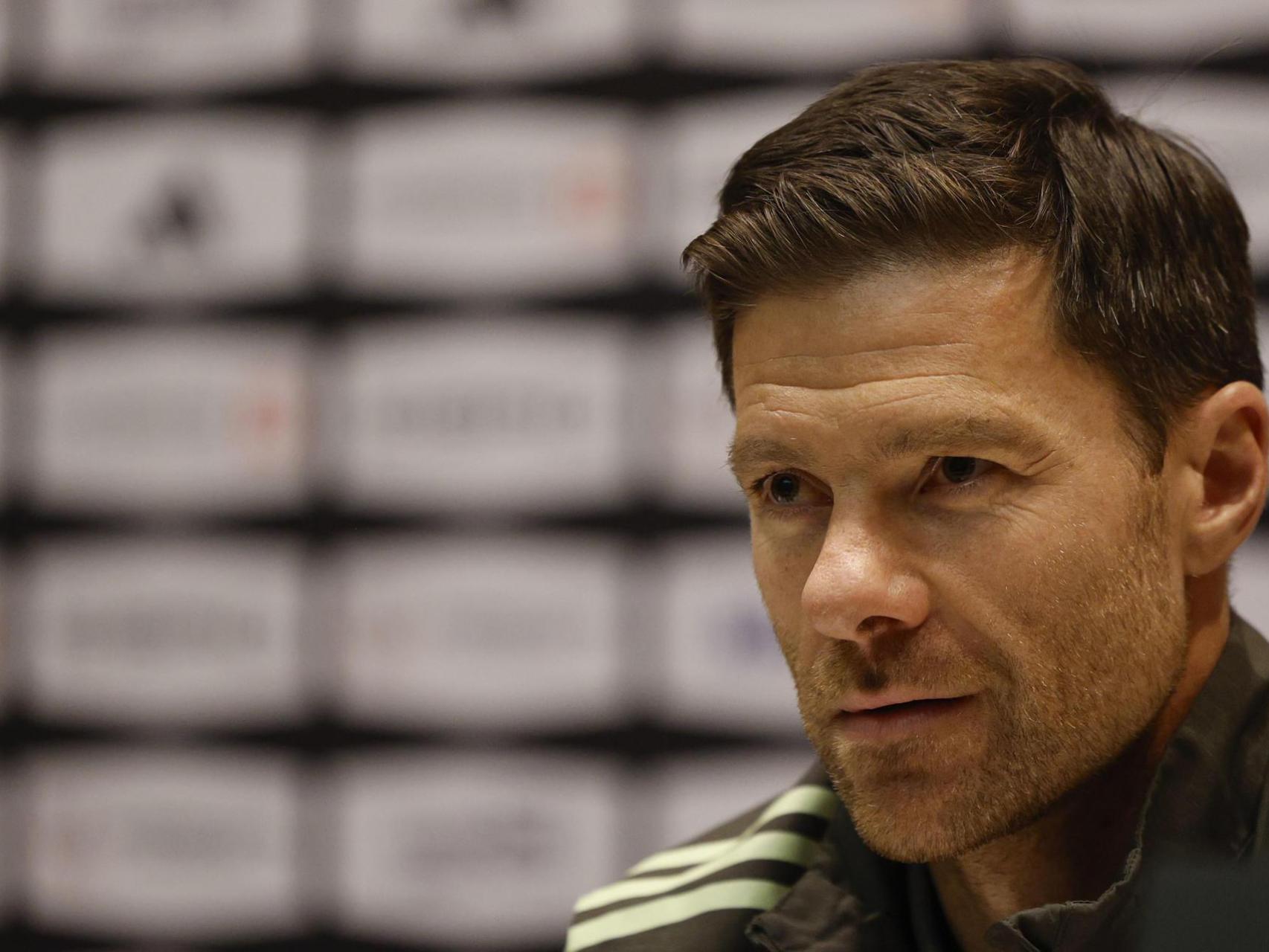 Xabi Alonso, en la rueda de prensa previa a la final de la Supercopa de España.