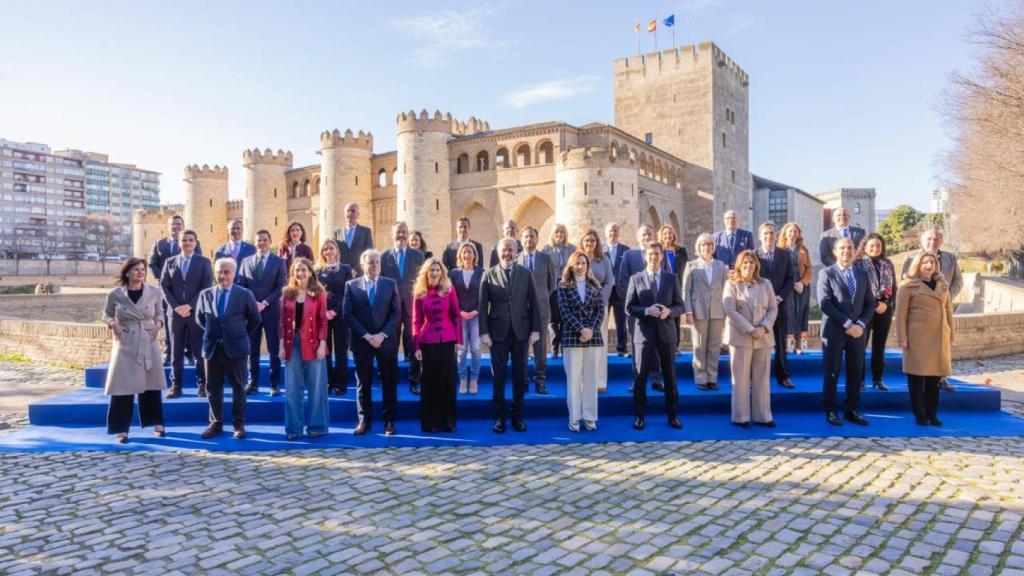 Todos los candidatos de la lista del PP por Zaragoza para el 8F