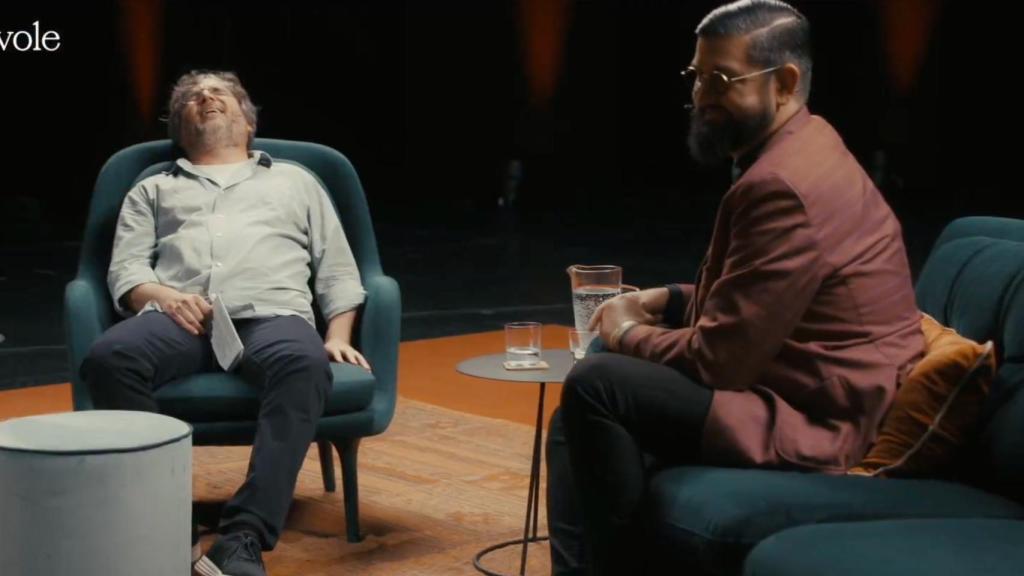 Jordi Évole y Manu Sánchez en 'Lo de Évole'.