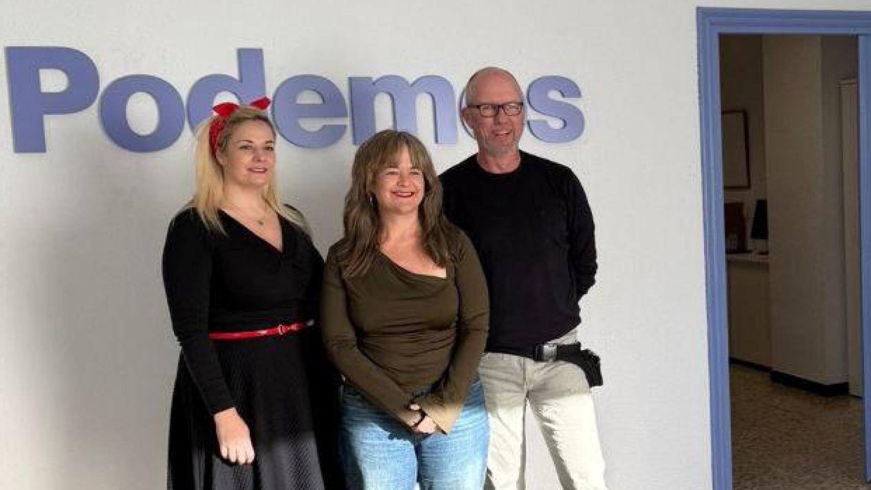 María Goikoetxea, candidata de Podemos en Aragón