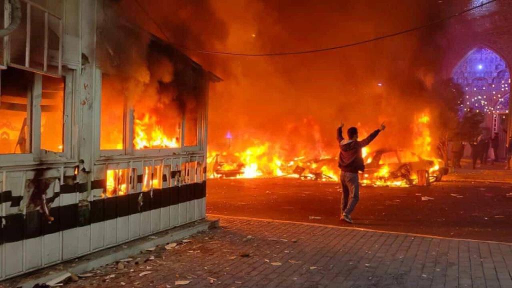 Imágenes de las protestas en Irán