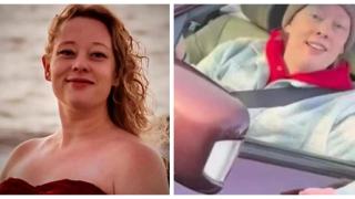 Renee Nicole Good, la mujer asesinada a tiros en Mineápolis, Minnesota, a manos del ICE, y una captura del vídeo donde está Nicole en se vehículo minutos antes de ser asesinada.