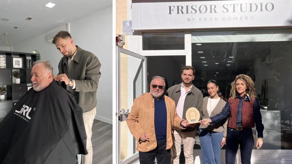 Un montaje con imágenes de la inauguración.