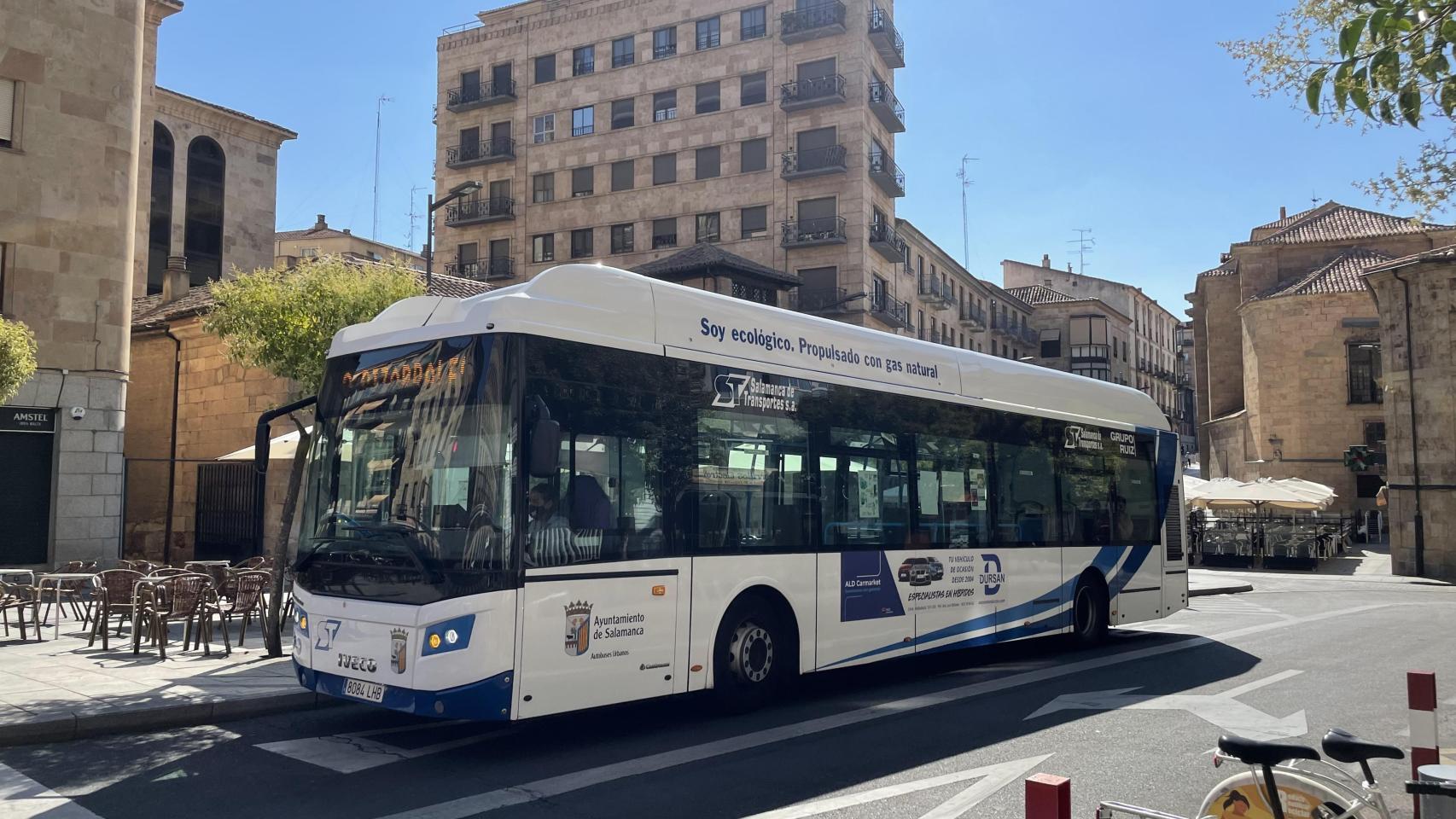El autobús urbano de Salamanca bate su récord y roza los 16 millones de viajeros en 2025