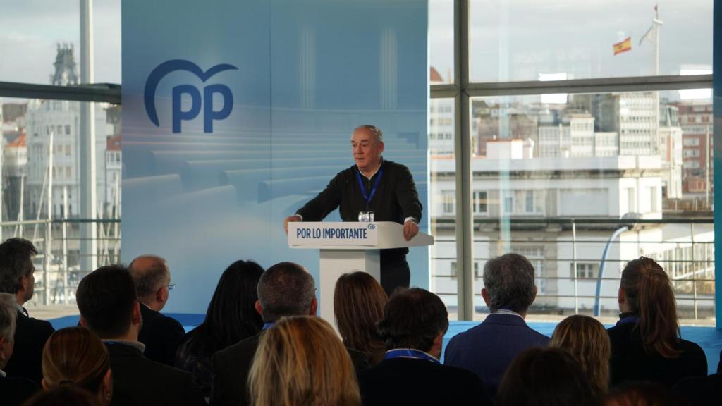 Miguel Lorenzo, líder del PP en A Coruña