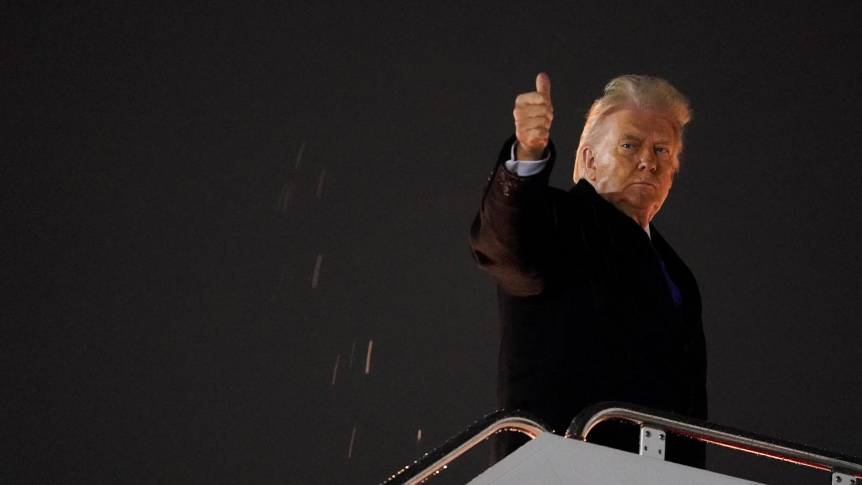 El presidente de Estados Unidos, Donald Trump.