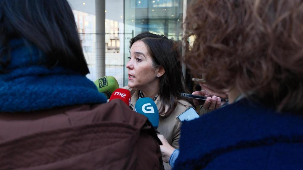 La alcaldesa de A Coruña, Inés Rey en una imagen de archivo