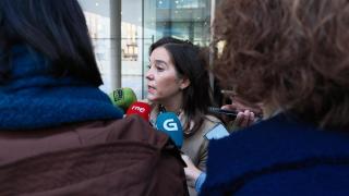La alcaldesa de A Coruña, Inés Rey en una imagen de archivo