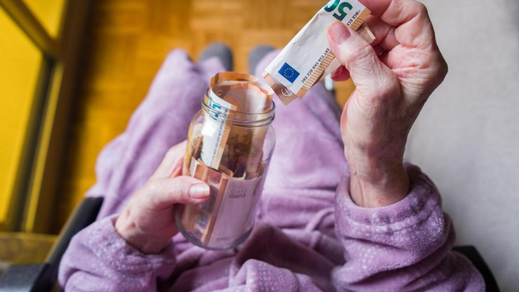 Imagen de archivo de un jubilado.