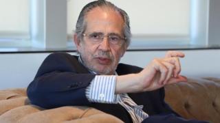 Miguel Henrique Otero se muestra optimista con el futuro de Venezuela, durante su entrevista con EL ESPAÑOL.