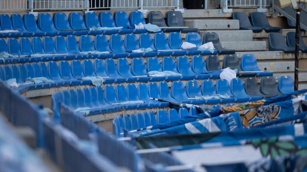 Estadio de La Rosaleda, Málaga.