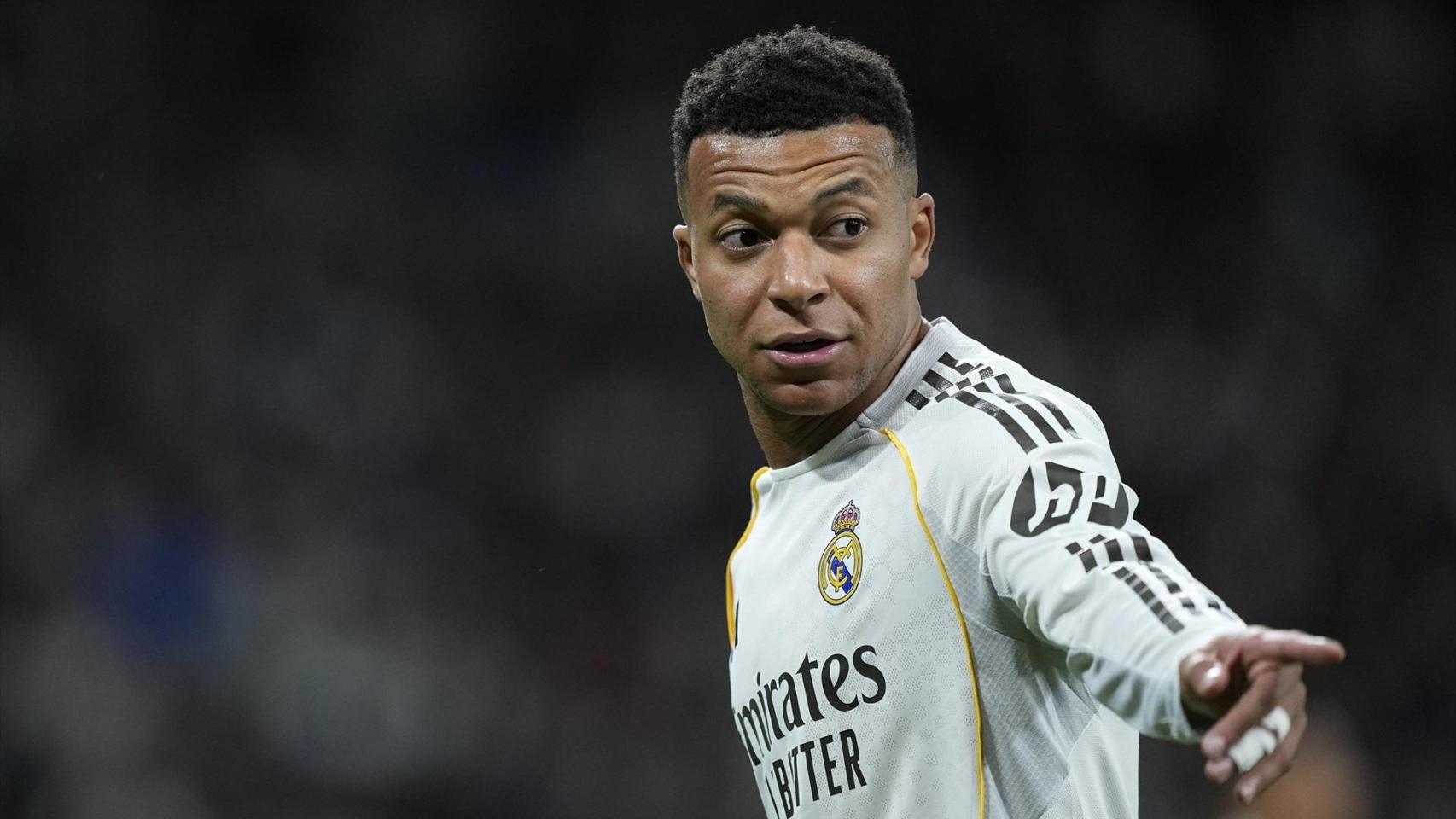 Kylian Mbappé, con el Real Madrid